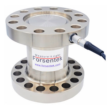High capacity flange mount column load cell